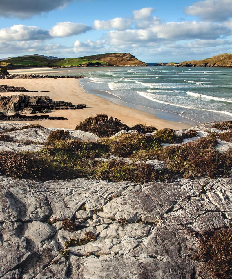 Donegal CoCo landscape by sea.